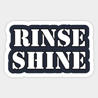 The Science and Art of Rinse & Shine Techniques Sticker